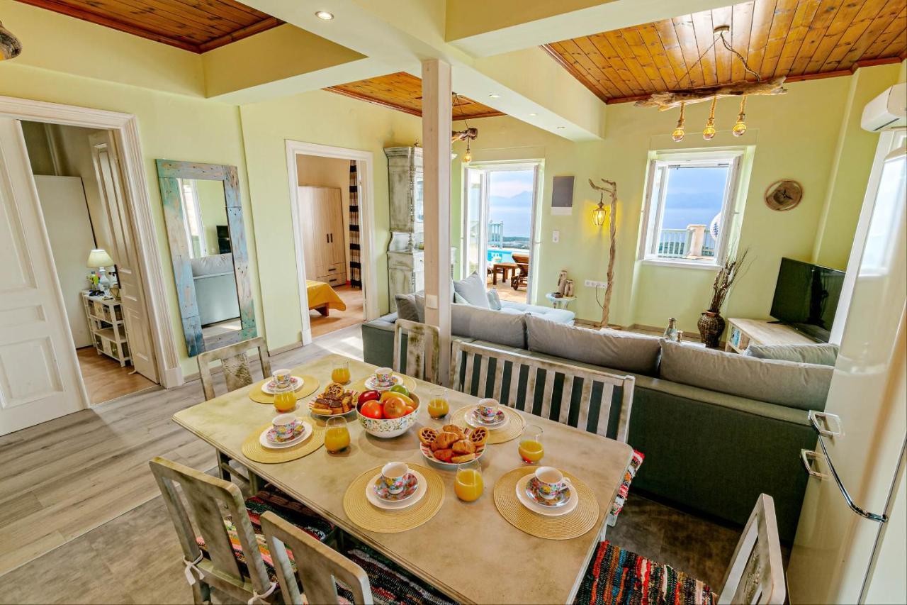 Villa Orizontas Corfu, Private Villa With Breathtaking Views Loutses Exterior photo